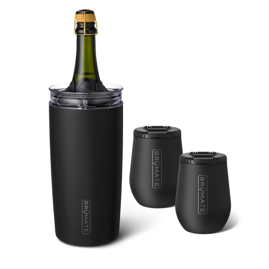 Bottle Chiller Bundle | Matte Black | 49/14oz