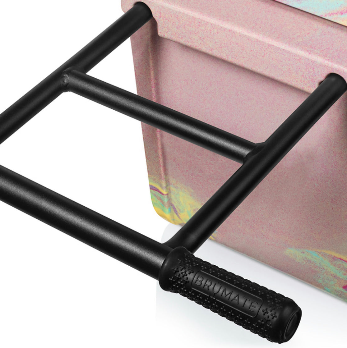 BrüTank 55-Quart Rolling Cooler | Rainbow Swirl